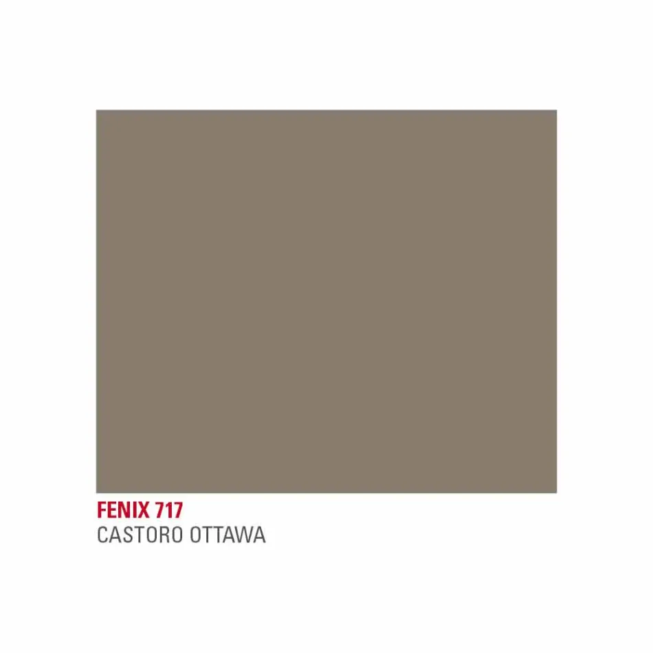 Tavolinë Kuzhine në Metal të Pikturuar me Top në Fenix Made in Italy - Efisto Viadurini