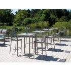 Tabela e Sheshit Bar në Metal Painted Made në Itali - Kubë Viadurini