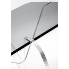 Dizajnimi i tavolinës së kafesë në pleksiglas transparent ose të tymosur - Draco Viadurini