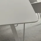 Tavolinë kuzhine me majë fuçie në Fenix, Made in Italy, Luxury - Lingotto Viadurini