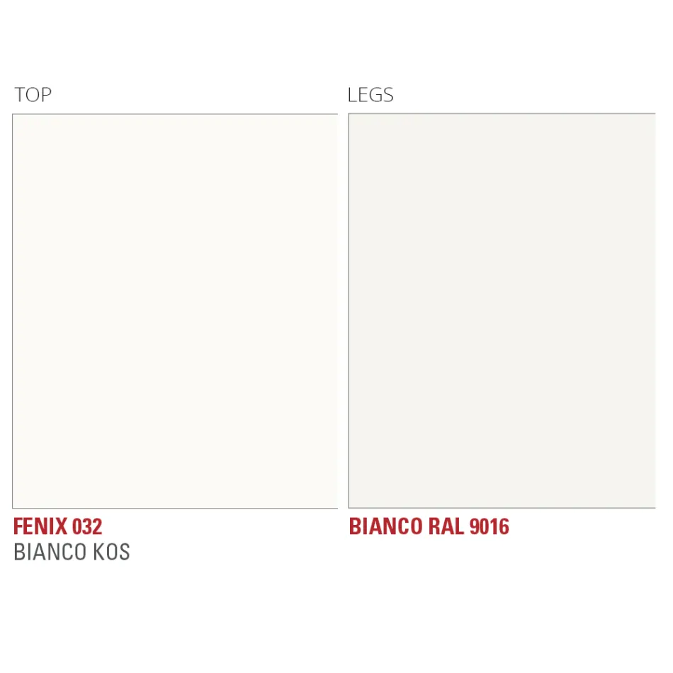 Tavolinë kuzhine me majë fuçie në Fenix, Made in Italy, Luxury - Lingotto Viadurini