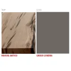 Tavolinë Kuzhine prej Dru dhe Metal Prodhim në Itali, Cilësi e Lartë - Dotto Viadurini