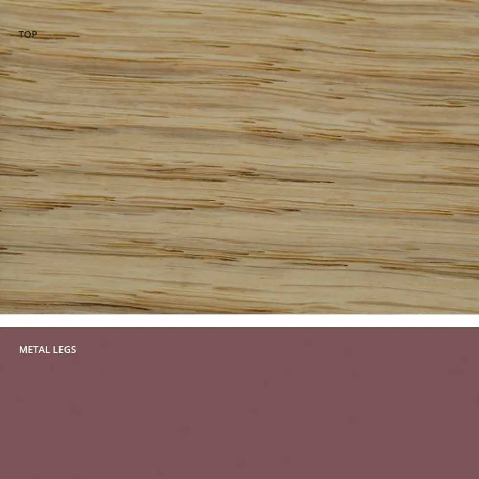 Made in Italy design tryezë të ngurta kuzhine prej druri, Dionigi Viadurini