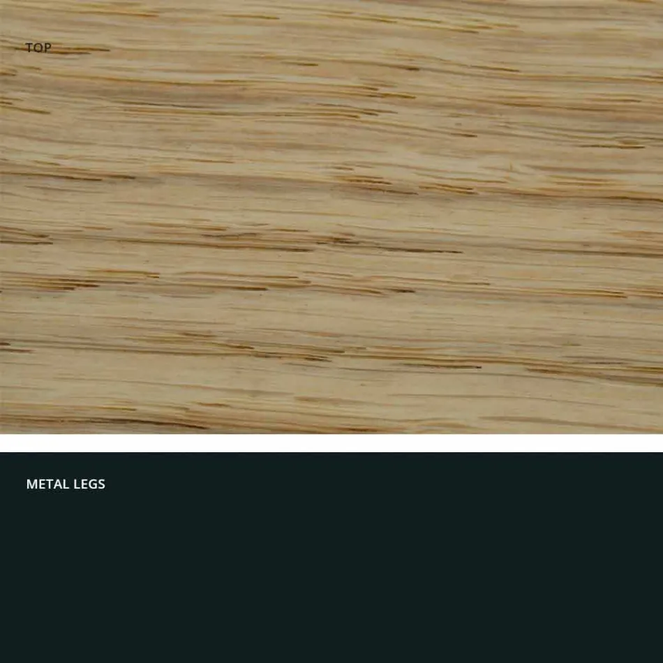 Made in Italy design tryezë të ngurta kuzhine prej druri, Dionigi Viadurini