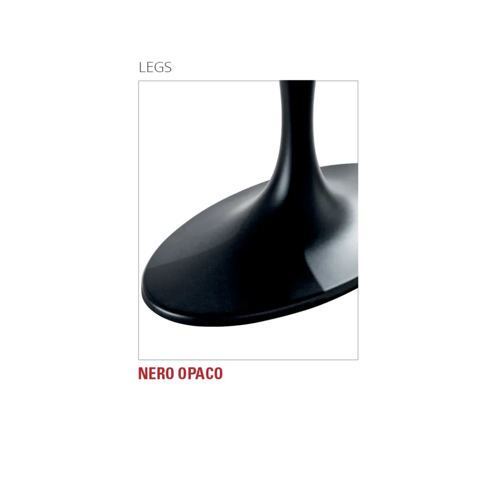 Tavolinë Luksoze Kuzhine në Xham të Kaltuar dhe Mermer Prodhuar në Itali - Brontolo Viadurini