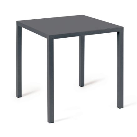 Tavolinë e jashtme me Strukturë çeliku të galvanizuar Prodhuar në Itali - Azul Viadurini