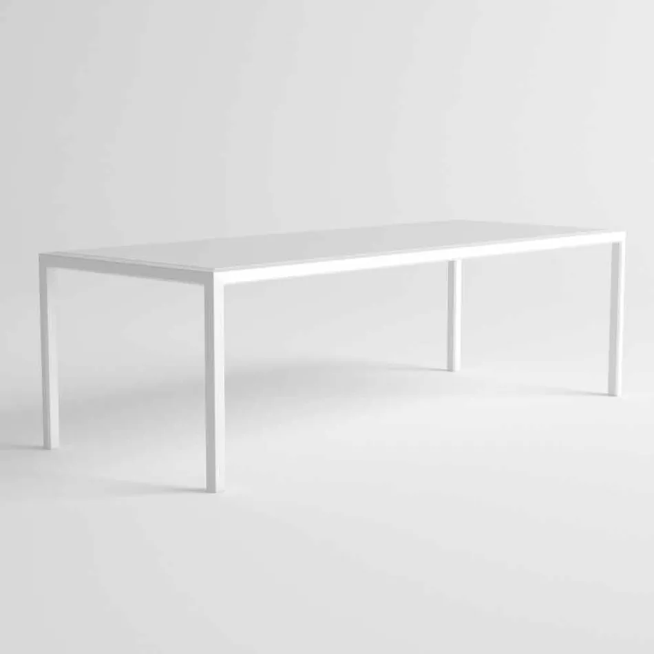 Tabela në natyrë në alumin e modelit modern për kopsht - Mississippi2 Viadurini