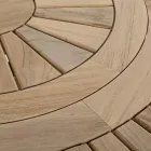 Tavolinë tik për natyrë me majë qendrore rrotulluese, Homemotion - Dimitris Viadurini