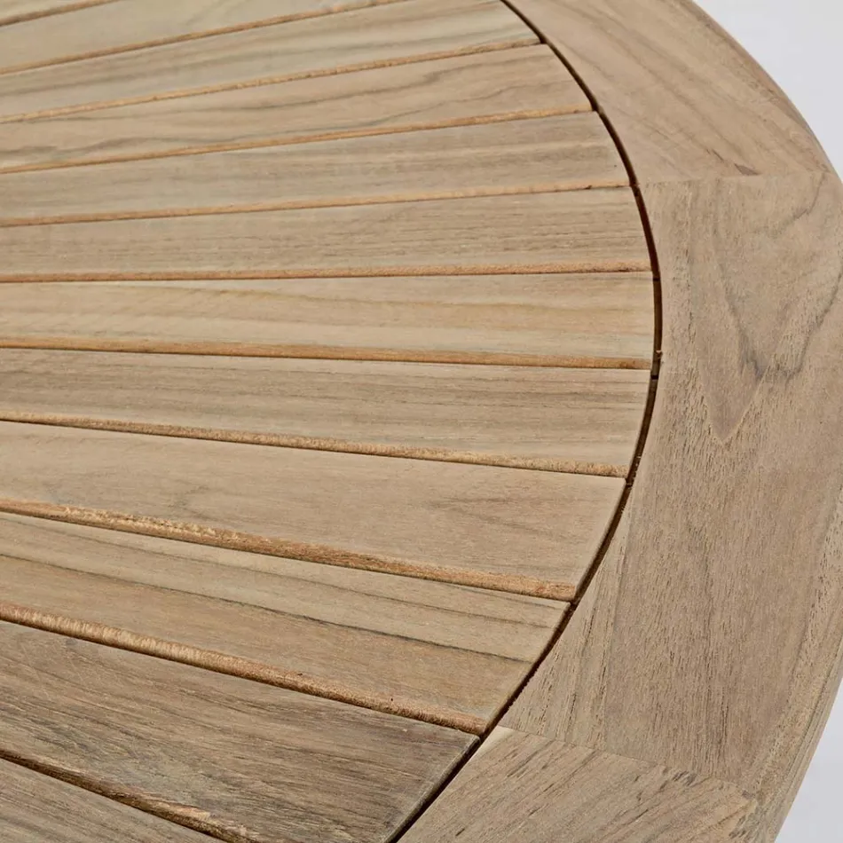 Tavolinë tik për natyrë me majë qendrore rrotulluese, Homemotion - Dimitris Viadurini