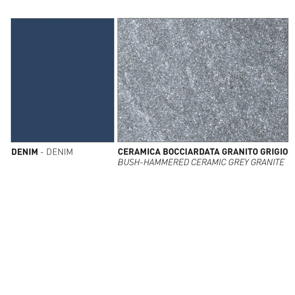 Tabela e jashtme Hpl Top ose Qeramike Prodhuar në Itali - Plinto nga Varaschin Viadurini