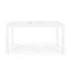 Tavolinë kopshti e zgjerueshme deri në 240 cm në alumin të bardhë ose ngjyrë gri - Franz Viadurini
