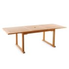 Tavolinë kopshti e zgjerueshme në dru tik në madhësi të ndryshme Made in Italy - Sleepy Viadurini