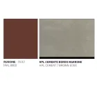 Tavolinë kopshti me ngjyra Hpl Top Made in Italy - Emma nga Varaschin Viadurini