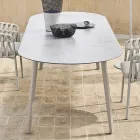 Tavolinë kopshti me ngjyra Hpl Top Made in Italy - Emma nga Varaschin Viadurini