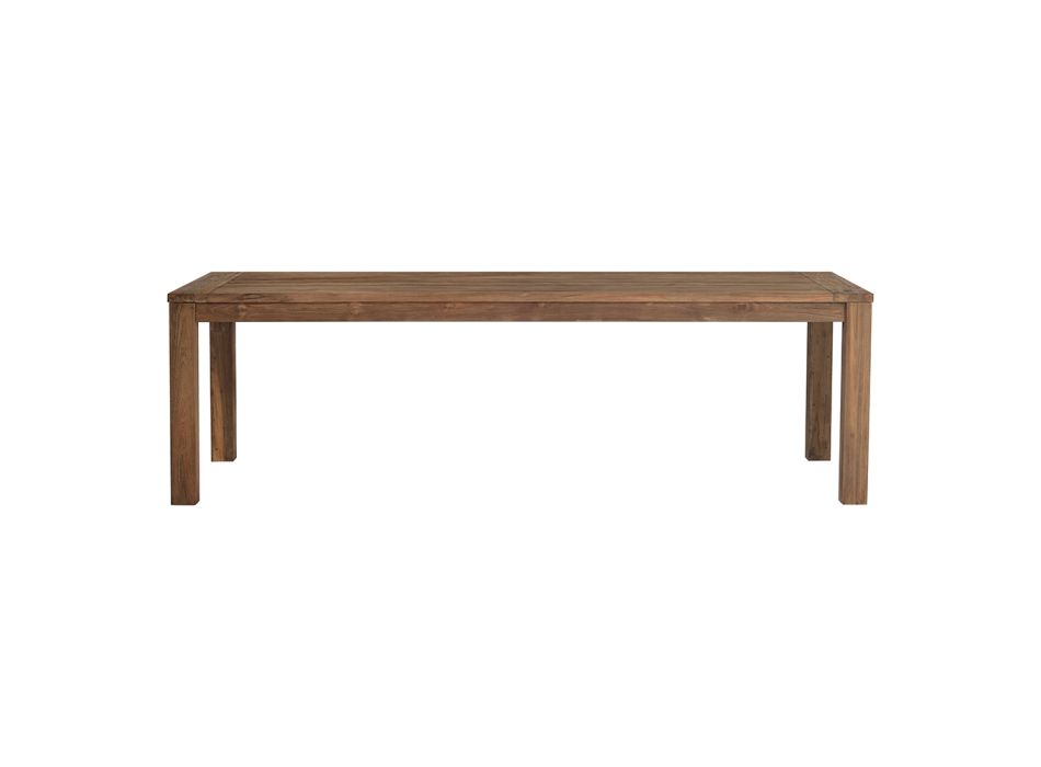 Tavolinë Kopshti e bërë nga druri modern i ricikluar i tik - Gudrun Viadurini