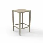 Tavolinë kopshti Spritz nga Vondom në polipropilen dhe tekstil me fije qelqi Viadurini