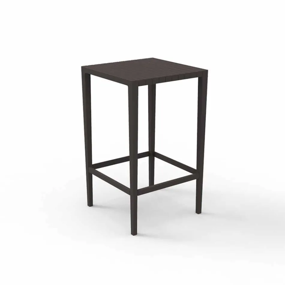 Tavolinë kopshti Spritz nga Vondom në polipropilen dhe tekstil me fije qelqi Viadurini