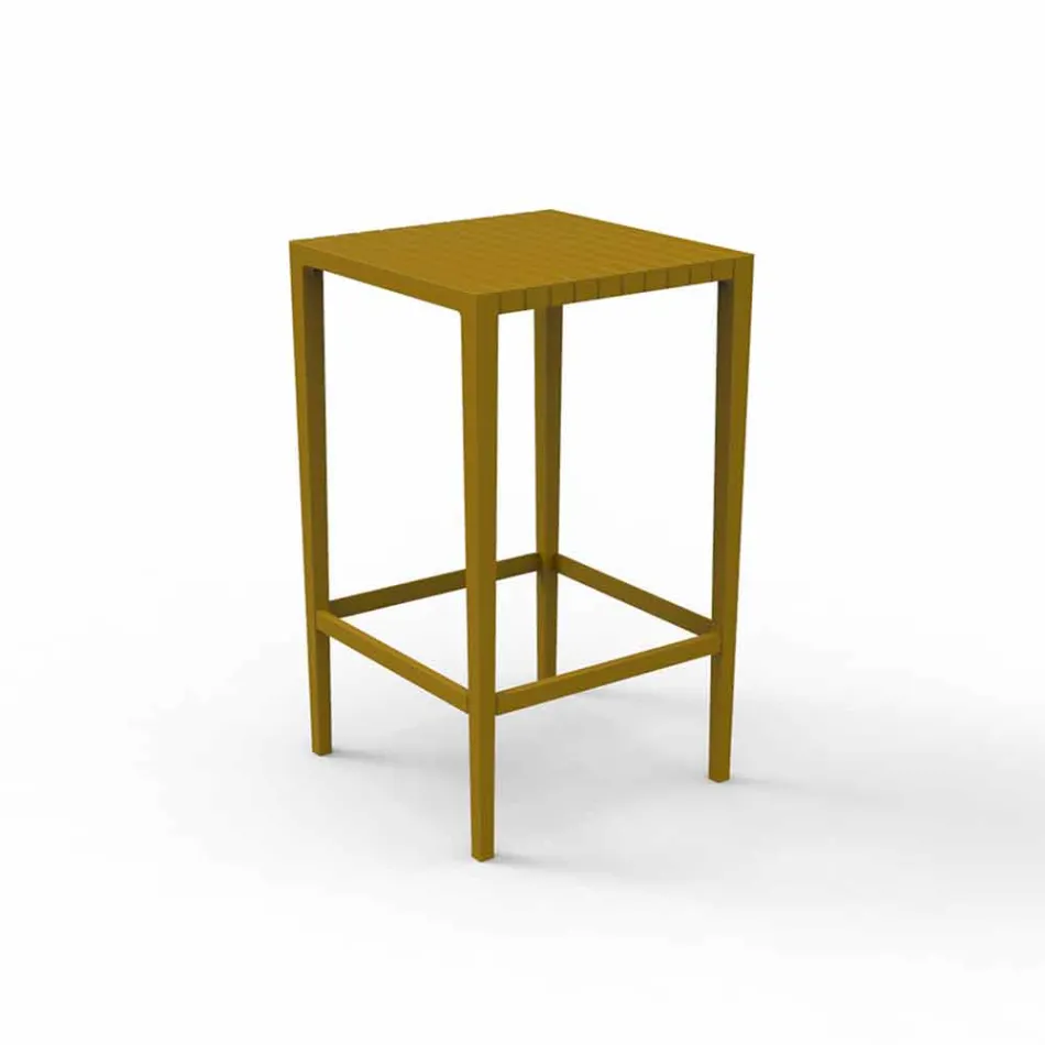 Tavolinë kopshti Spritz nga Vondom në polipropilen dhe tekstil me fije qelqi Viadurini