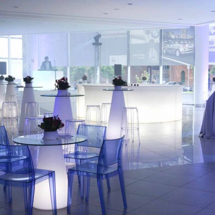 Xham polietileni i Brendshëm Table Slide Peak (H80) i brendshëm i prodhuar në Itali Viadurini