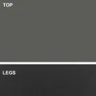 Tavolinë ngrënieje në formë fuçie luksoze e prodhuar në Itali në Fenix dhe çelik - Settimmio Viadurini