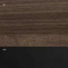 Tavolinë ngrënie në formë fuçie në laminat me efekt druri Prodhuar në Itali - Shpellë Viadurini