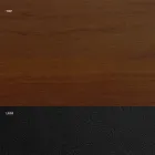 Tavolinë ngrënie në formë fuçie në laminat me efekt druri Prodhuar në Itali - Shpellë Viadurini