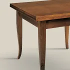 Tavolinë ngrënieje e zgjerueshme 240 cm Stil Klasik Prodhuar në Itali - Helisa Viadurini