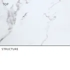 Tavolinë e zgjeruar e ngrënies në natyrë 318 cm në enë alumini dhe guri - Filomena Viadurini