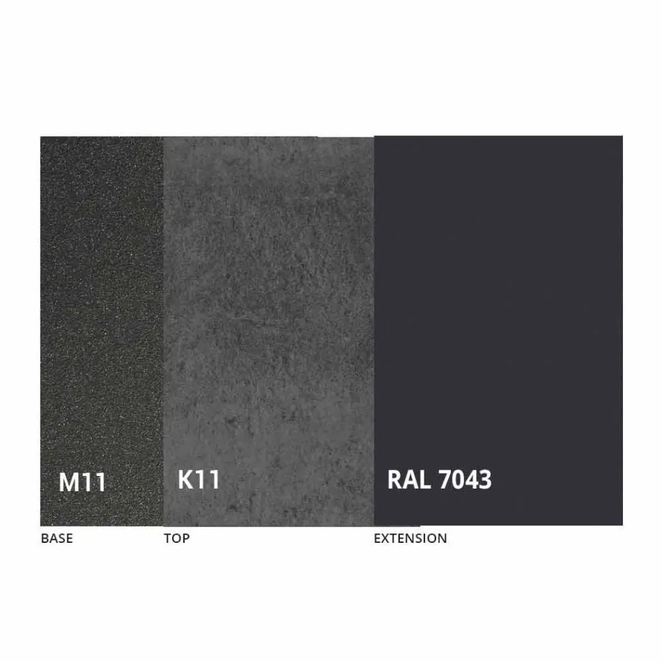 Tavolinë Ngrënieje e Zgjatshme deri në 180 cm në Qeramikë Made in Italy - Pitagora Viadurini