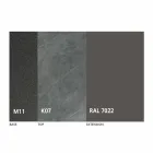 Tavolina ngrënieje e zgjerueshme deri në 298 cm në pjesën e sipërme prej metali dhe qeramike - Anaconda Viadurini