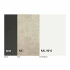 Tavolina ngrënieje e zgjerueshme deri në 298 cm në pjesën e sipërme prej metali dhe qeramike - Anaconda Viadurini