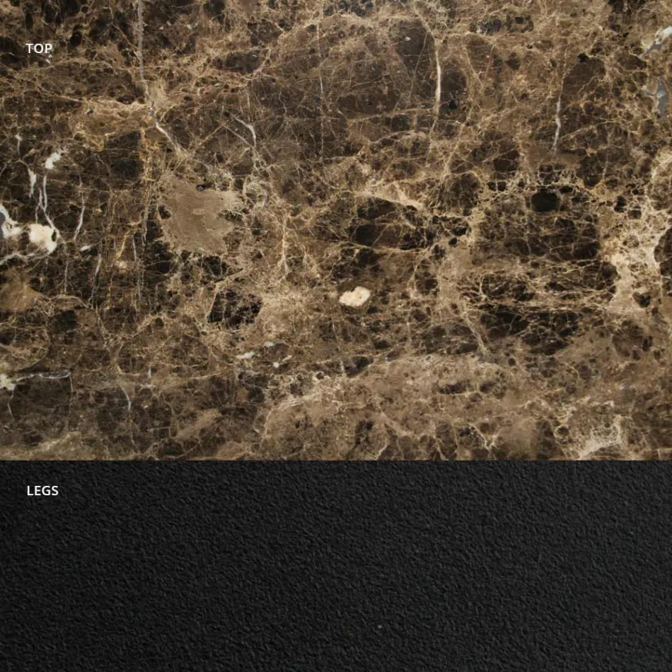 Tavolinë ngrënieje e zgjatur deri në 300 cm në hipermermer Prodhuar në Itali - Grotta Viadurini