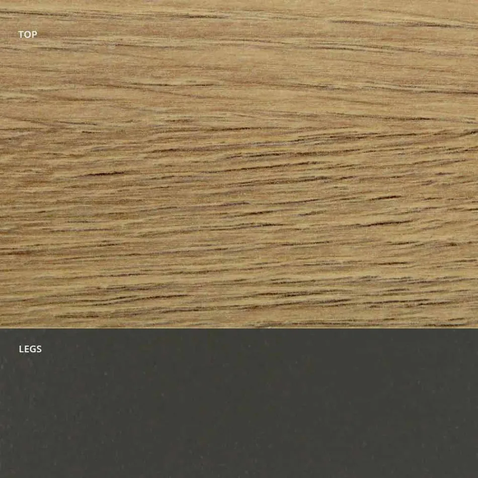 Tavolinë ngrënieje e zgjerueshme deri në 300 cm në laminat HPL Prodhuar në Itali - Dalmat Viadurini