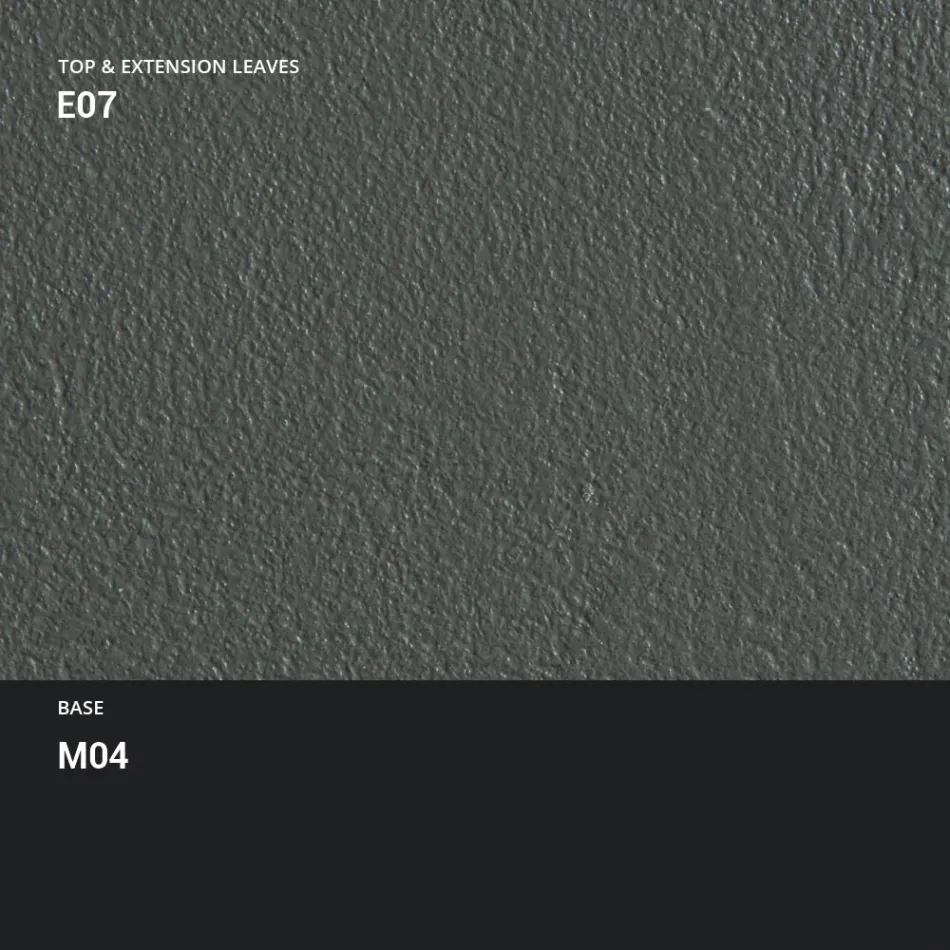 Tavolinë ngrënieje metalike e zgjatur deri në 310 cm Prodhuar në Itali - Euclide Viadurini