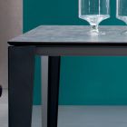 Tavolinë ngrënieje e zgjatur deri në 325 cm në laminat Prodhuar në Itali - Të Shtatëdhjetë Viadurini