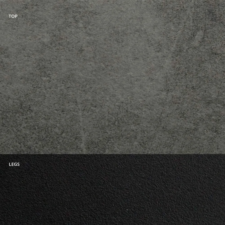 Tavolinë ngrënieje e zgjatur deri në 325 cm në laminat Prodhuar në Itali - Të Shtatëdhjetë Viadurini