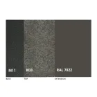 Tavolinë Darke e Zgjatshme Deri në 170 cm në Qeramikë Prodhuar në Itali - Tremiti Viadurini