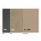 Tavolinë Darke e Zgjatshme Deri në 170 cm në Qeramikë Prodhuar në Itali - Tremiti Viadurini