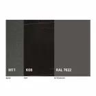 Tavolinë Darke e Zgjatshme Deri në 170 cm në Qeramikë Prodhuar në Itali - Tremiti Viadurini