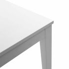 Tavolinë Darke e Zgjatshme Deri në 170 cm në Melaminë Prodhuar në Itali - Derino Viadurini