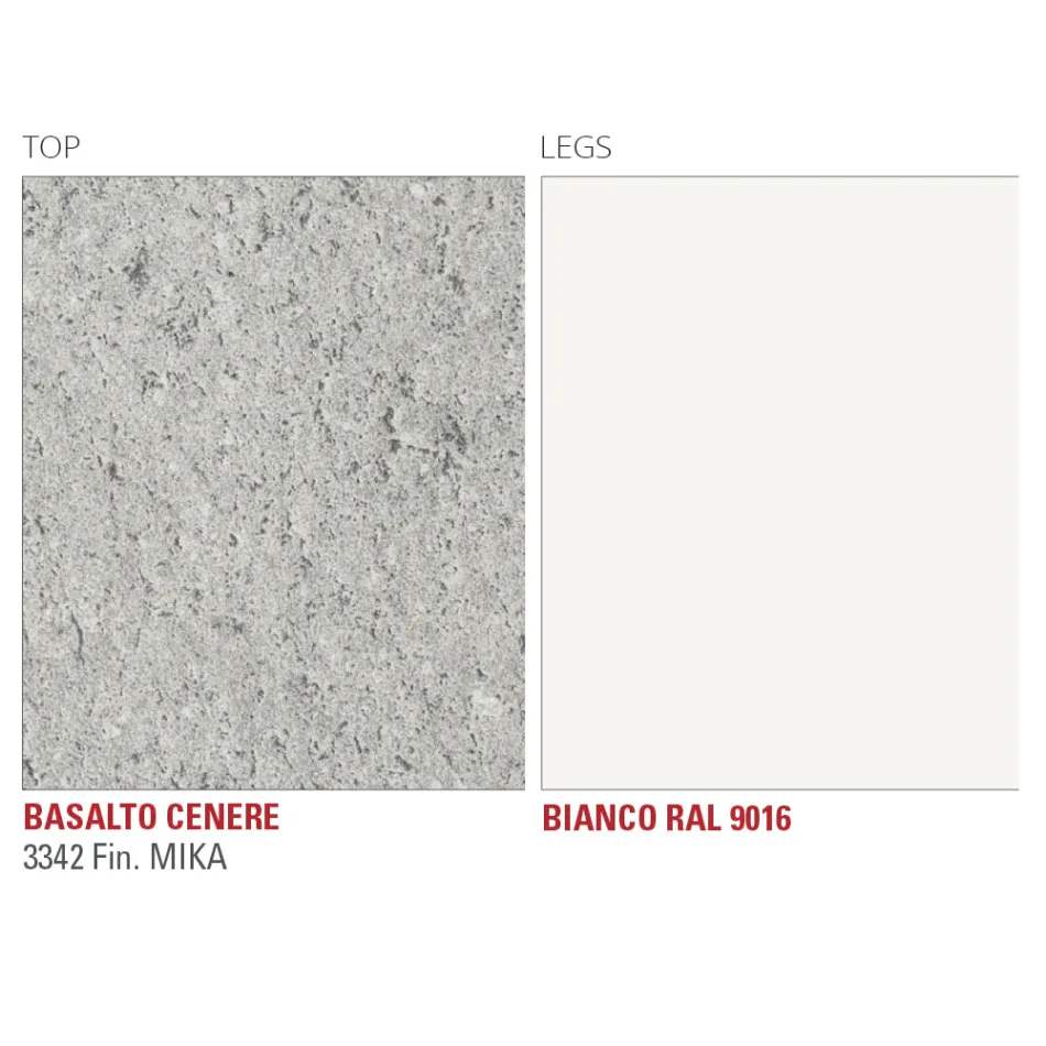 Tavolinë ngrënieje e zgjatur deri në 252 cm në HPL Made in Italy - Efisto Viadurini