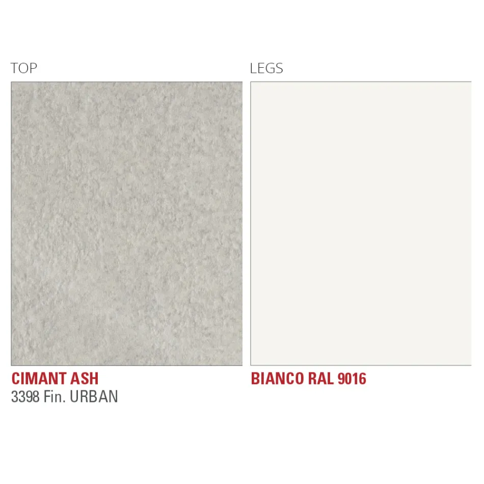 Tavolinë ngrënieje e zgjatur deri në 252 cm në Hpl Made in Italy - Efisto Viadurini