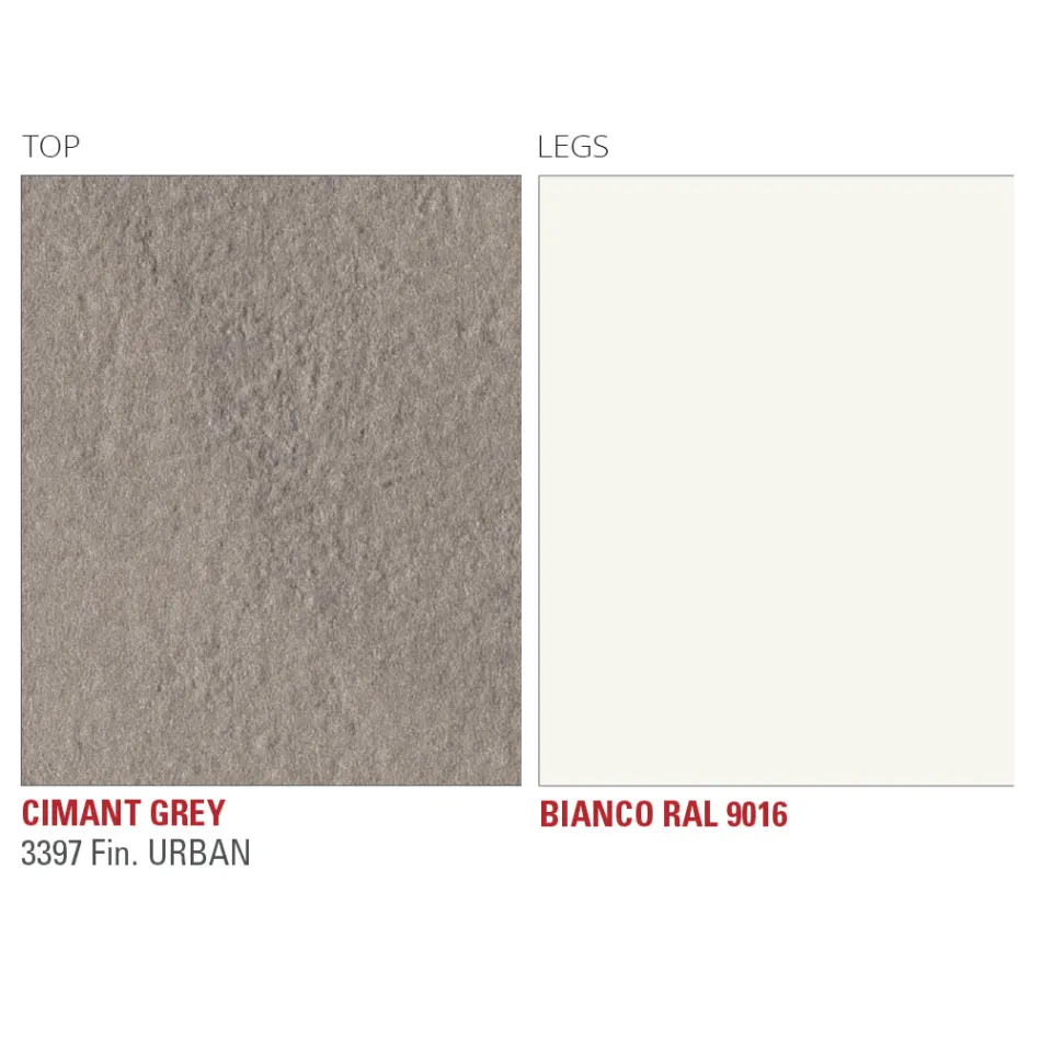 Tavolinë ngrënieje e zgjatur deri në 252 cm në Hpl Made in Italy - Efisto Viadurini