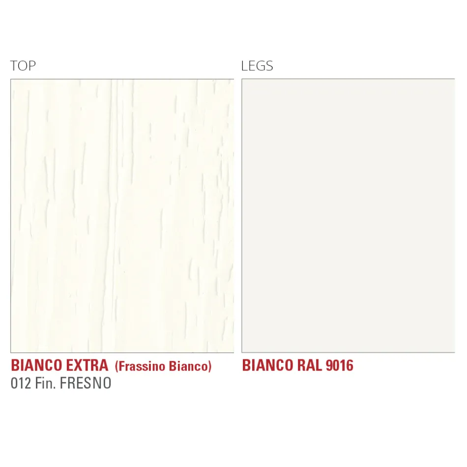 Tavolinë ngrënieje e zgjatur deri në 252 cm në Hpl Made in Italy - Efisto Viadurini