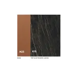 Tavolinë ngrënieje e zgjerueshme deri në 280 ose 298 cm Qeramike Metalike - Revia Viadurini