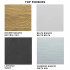 Tavolinë ngrënieje e zgjatur deri në 300 cm në laminat Prodhuar në Itali - Grotta Viadurini