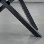 Tavolinë ngrënieje e zgjerueshme deri në 300 cm në dru me rimeso - Settimmio Viadurini