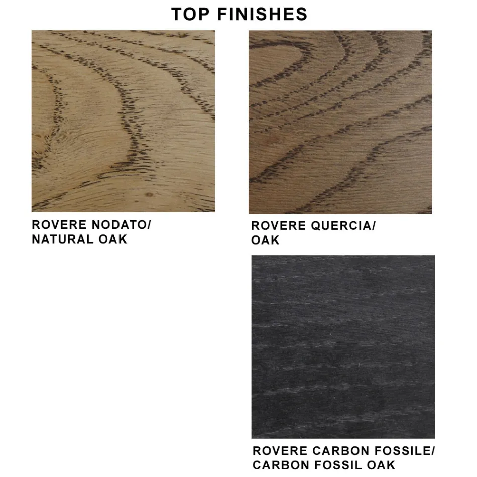 Tavolinë ngrënieje e zgjerueshme deri në 300 cm në dru me rimeso - Settimmio Viadurini