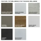 Tavolinë ngrënieje e zgjatur deri në 310 cm në Melamine Prodhuar në Itali - Të Shtatëdhjetë Viadurini