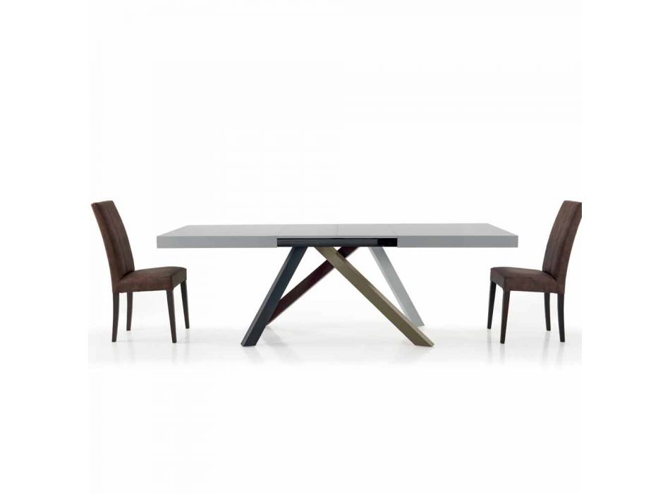 Tavolinë ngrënieje e zgjatur deri në 450 cm në laminat Prodhuar në Itali - Salentino Viadurini